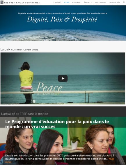 Visitez la Fondation Prem Rawat